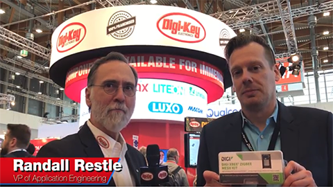 Live Digi XBee3 Interview at Embedded World 2018 with Mike Rohrmoser and Randall Restle 